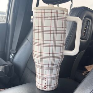 HydroJug Checkered Tumbler with Handle